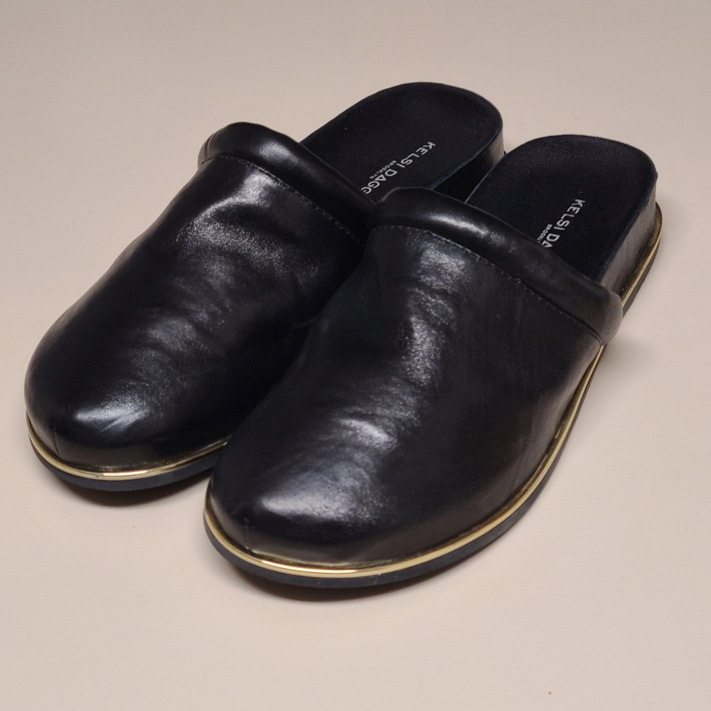 Kelsi Dagger Brooklyn Field Mule clog side sandals size 7 1/2